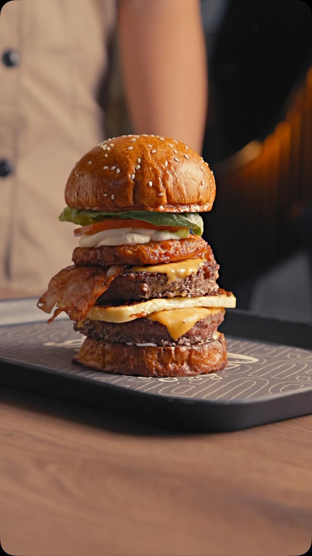 Hamburguesa doble carne Angus Burger